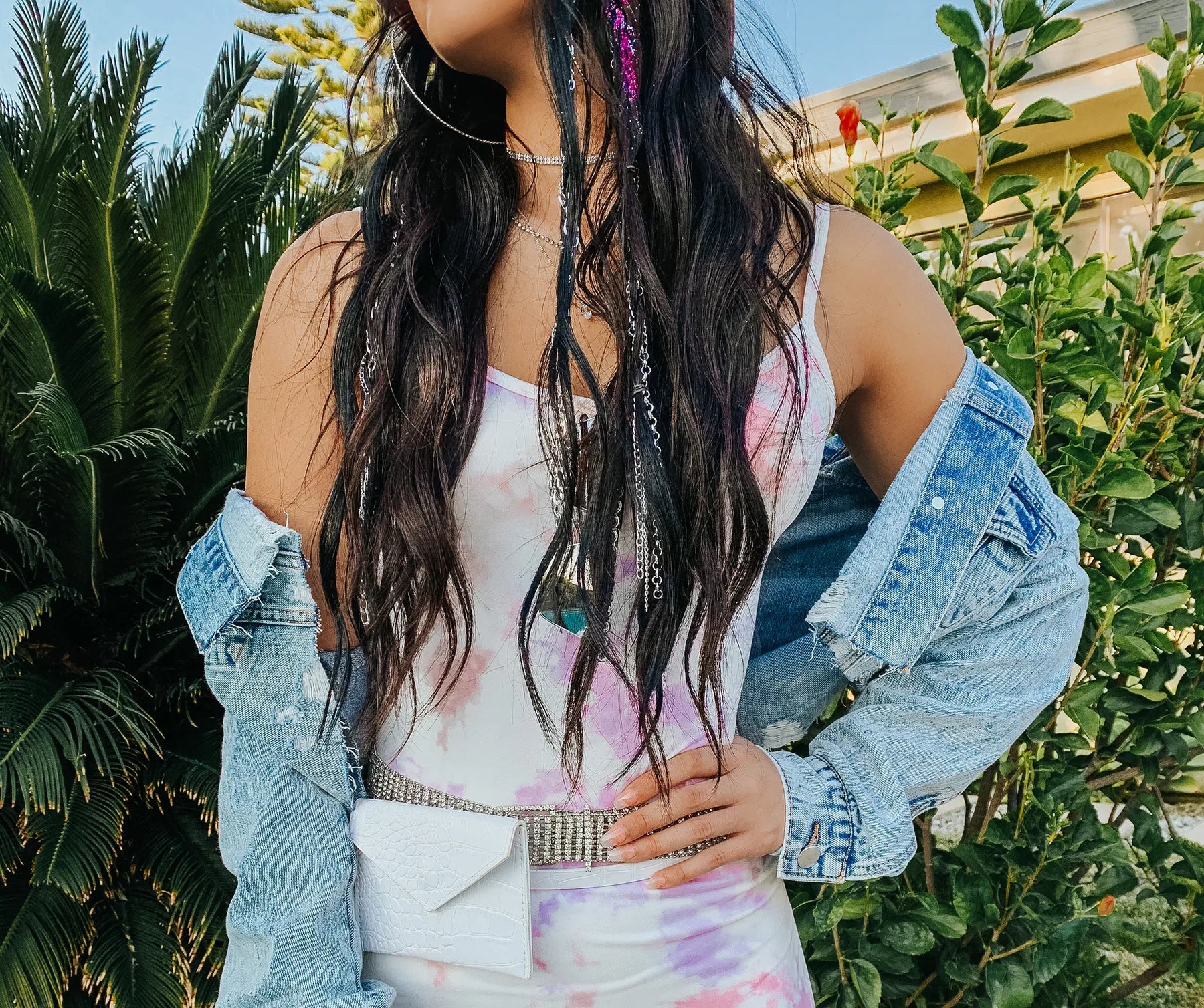 Groovy Gal Tie Dye Mini Dress Tunics Lace romantic Tunics Lace romantic